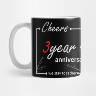 3 Year Anniversary (L) Mug